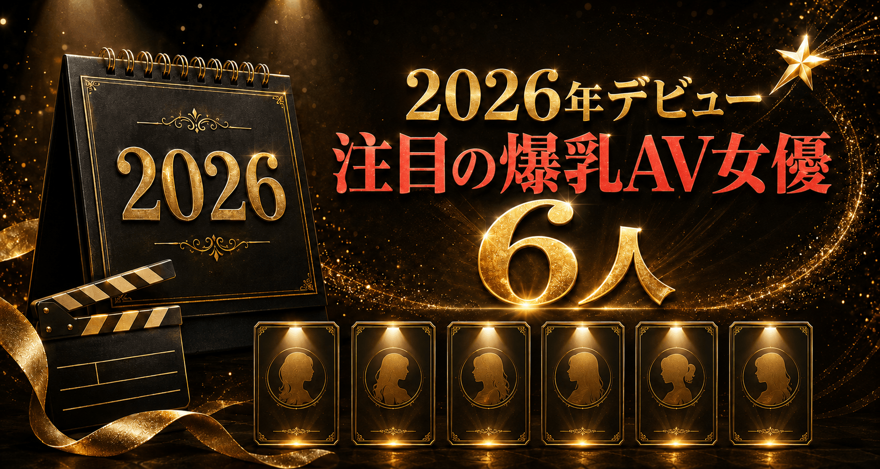 2026年デビューの注目爆乳AV女優6人