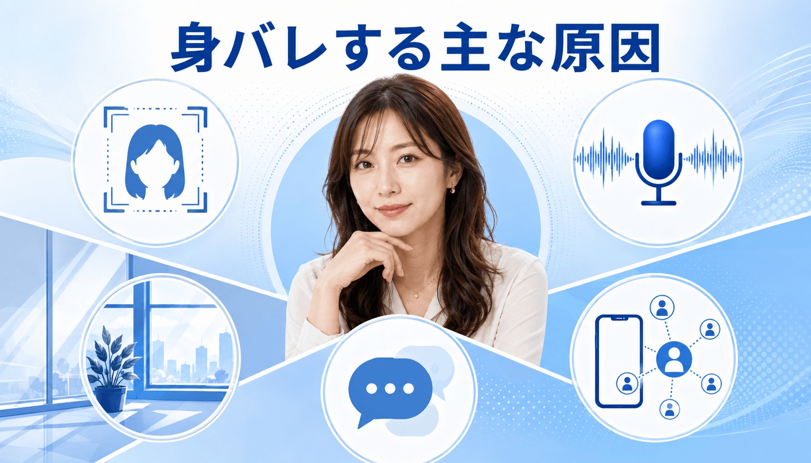 顔・声・背景・会話・SNSによるチャットレディの身バレ原因