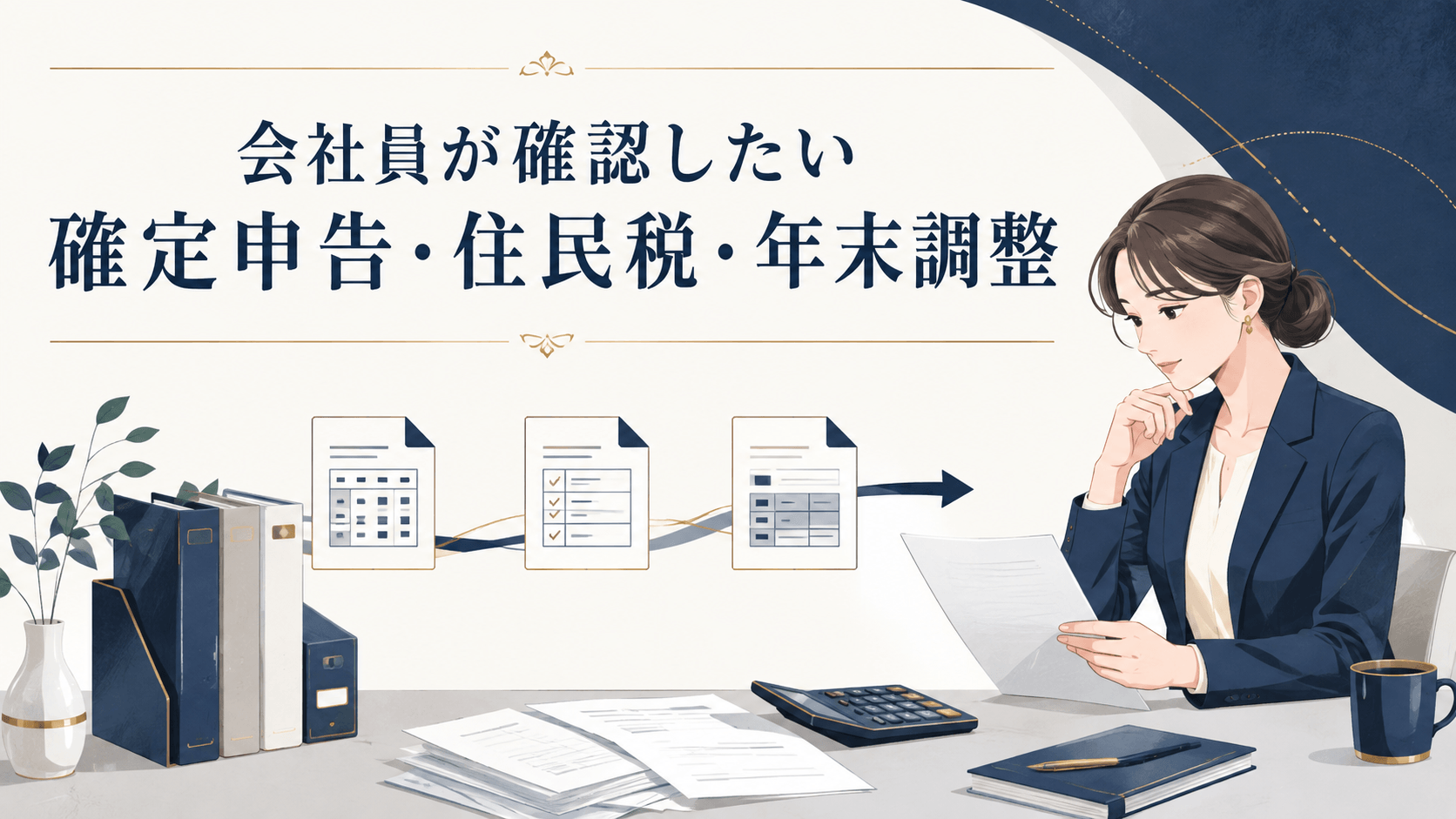 会社員がチャットレディの副業で確認したい確定申告・住民税・年末調整