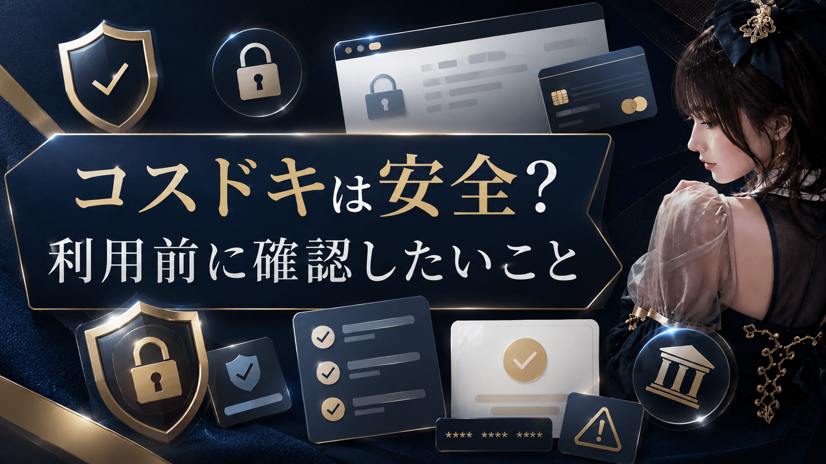コスドキは安全か利用前に確認したいポイント