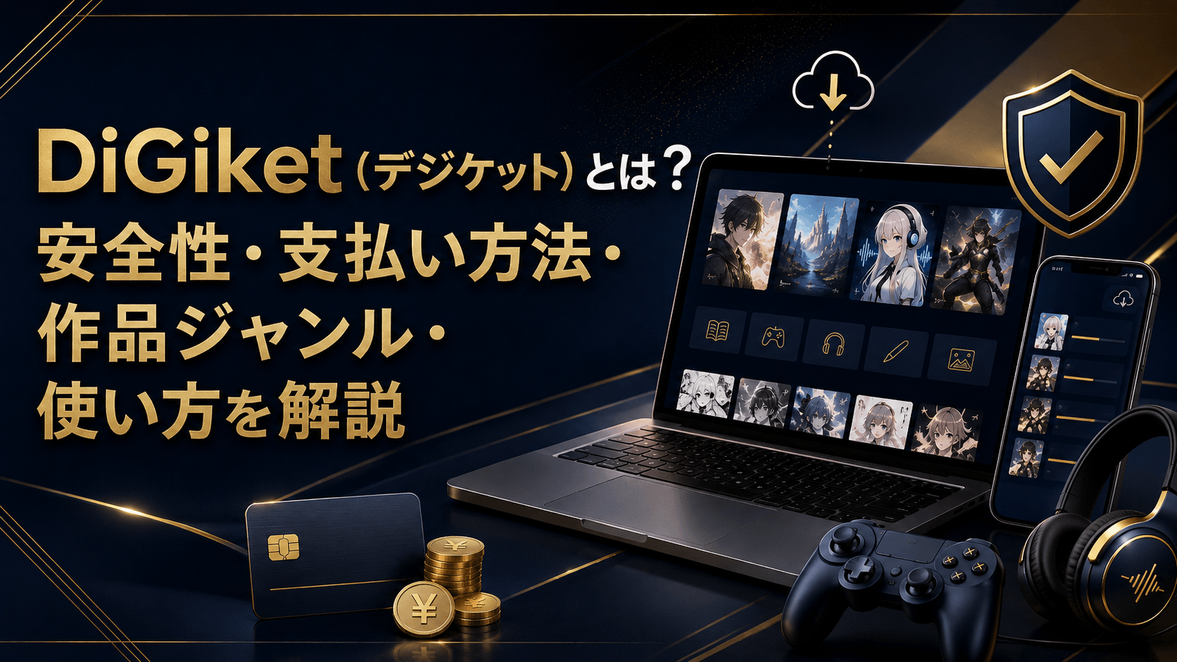 DiGiket（デジケット）の安全性・支払い方法・作品ジャンル・使い方を解説