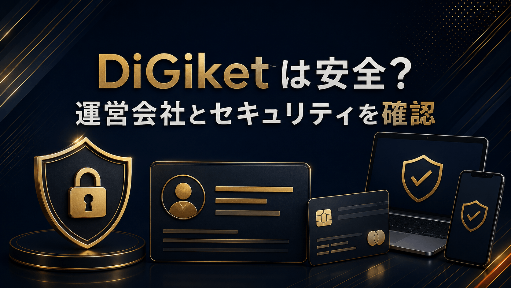 DiGiketの安全性を運営会社とセキュリティの観点から確認