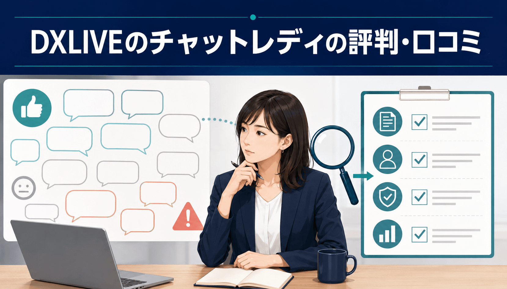 DXLIVEのチャットレディ求人の評判・口コミ