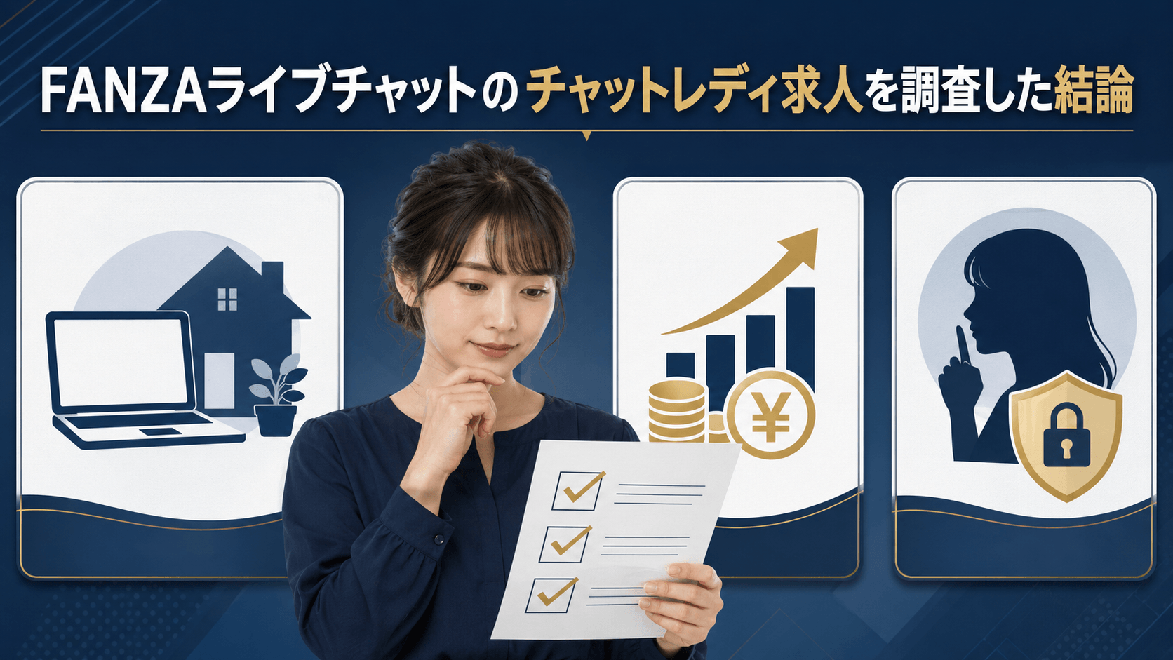 FANZAライブチャットのチャットレディ求人を調査した結論