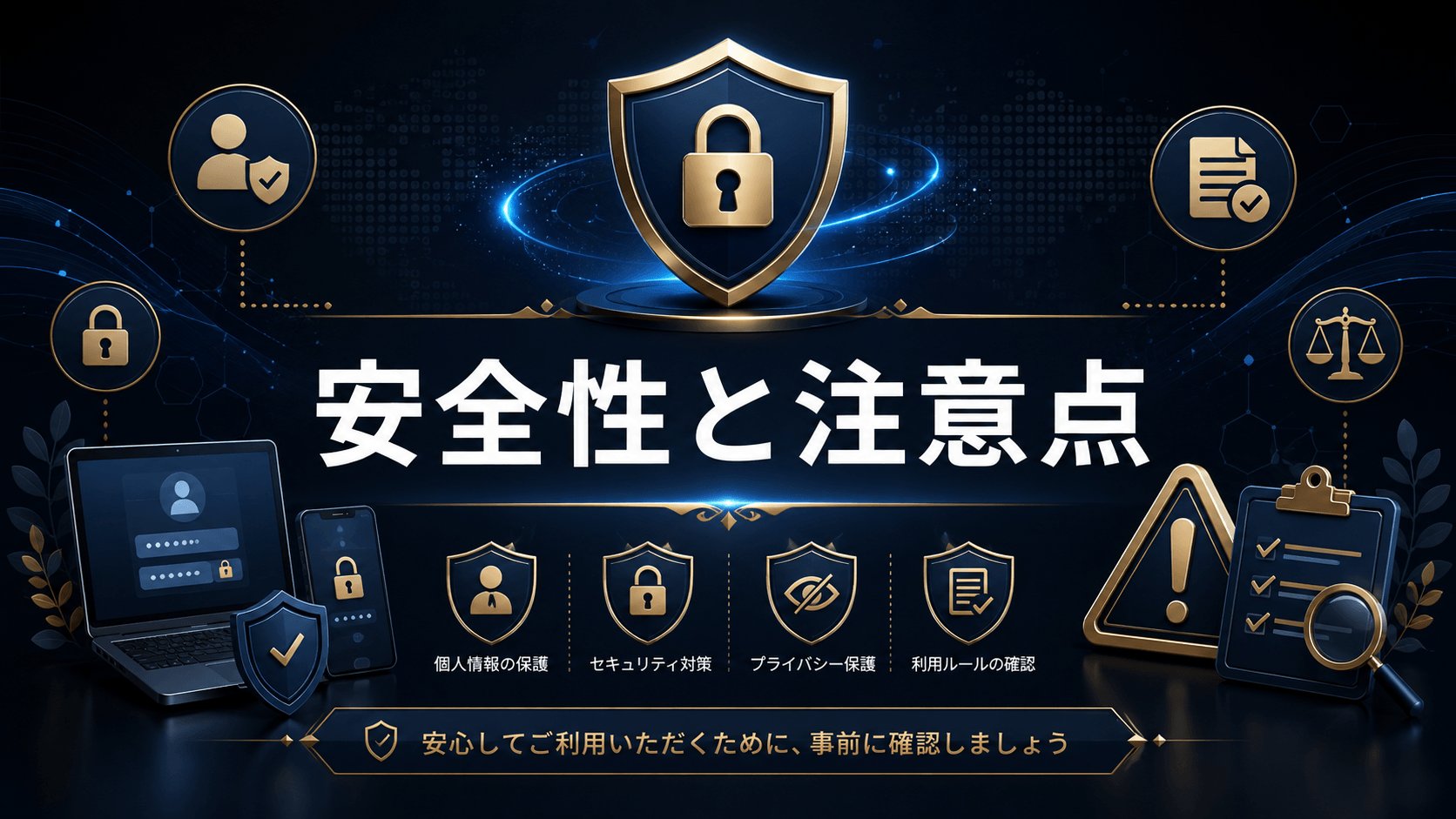 ライブチャット利用時の個人情報保護やセキュリティ上の注意点