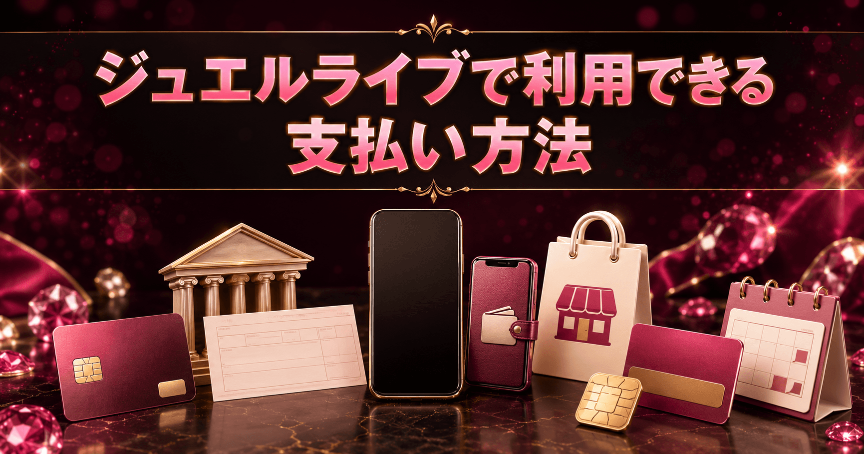 ジュエルライブで利用できるクレジットカードや電子マネーなどの支払い方法
