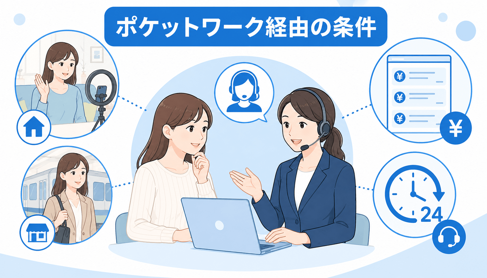 ポケットワーク経由でライブでゴーゴーへ応募する際の報酬と勤務条件