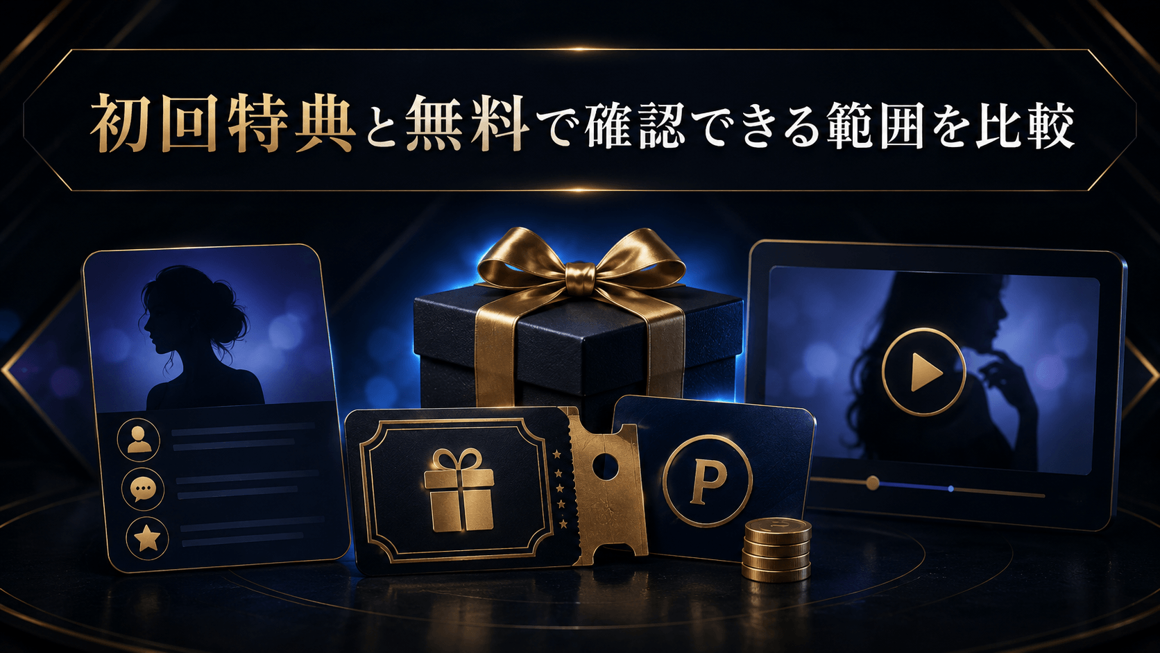 マダムライブとチャットピアの初回特典と無料で確認できる範囲を比較