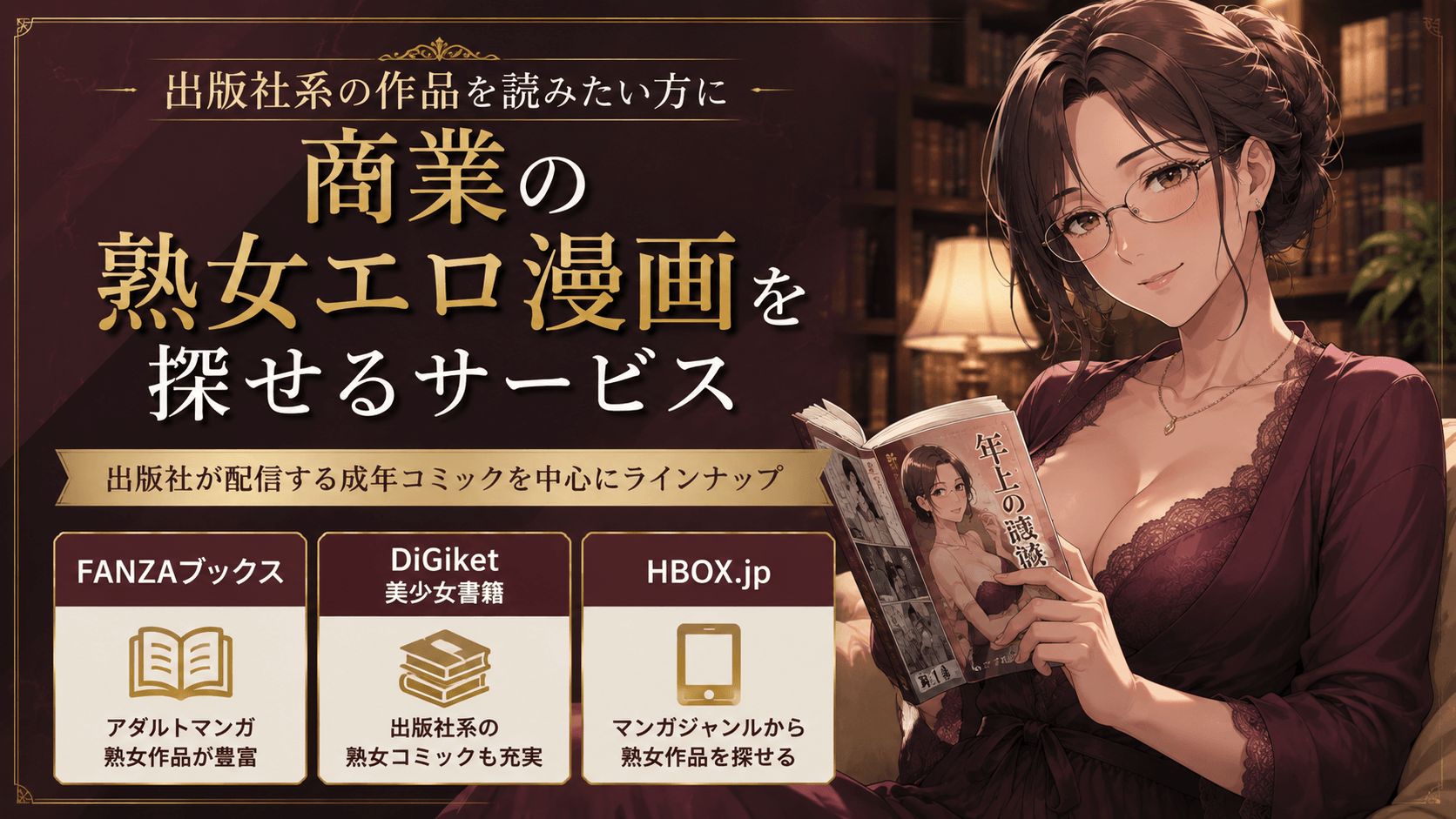 商業の熟女エロ漫画を探せるサービス