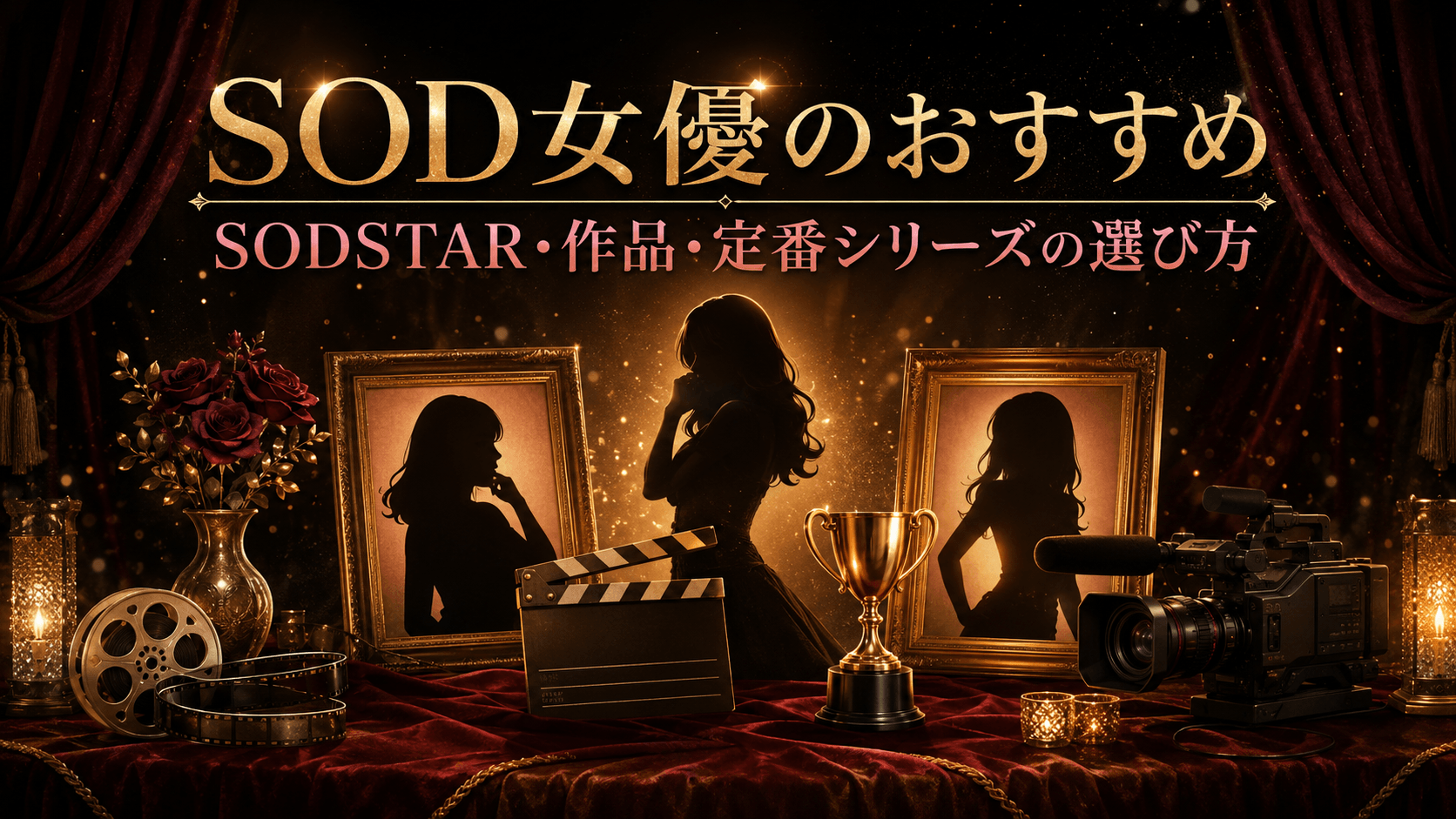 SOD女優のおすすめとSODSTAR・作品・定番シリーズの選び方を解説するアイキャッチ画像