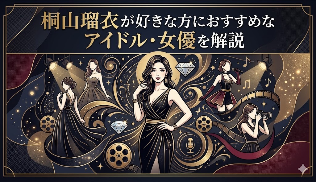 桐山瑠衣のスタイルが好きな方におすすめなアイドル・女優を解説