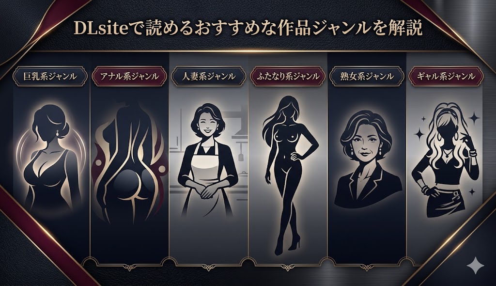 FANZAブックス読み放題を解約した後にDLsiteで読めるおすすめな作品ジャンルを解説
