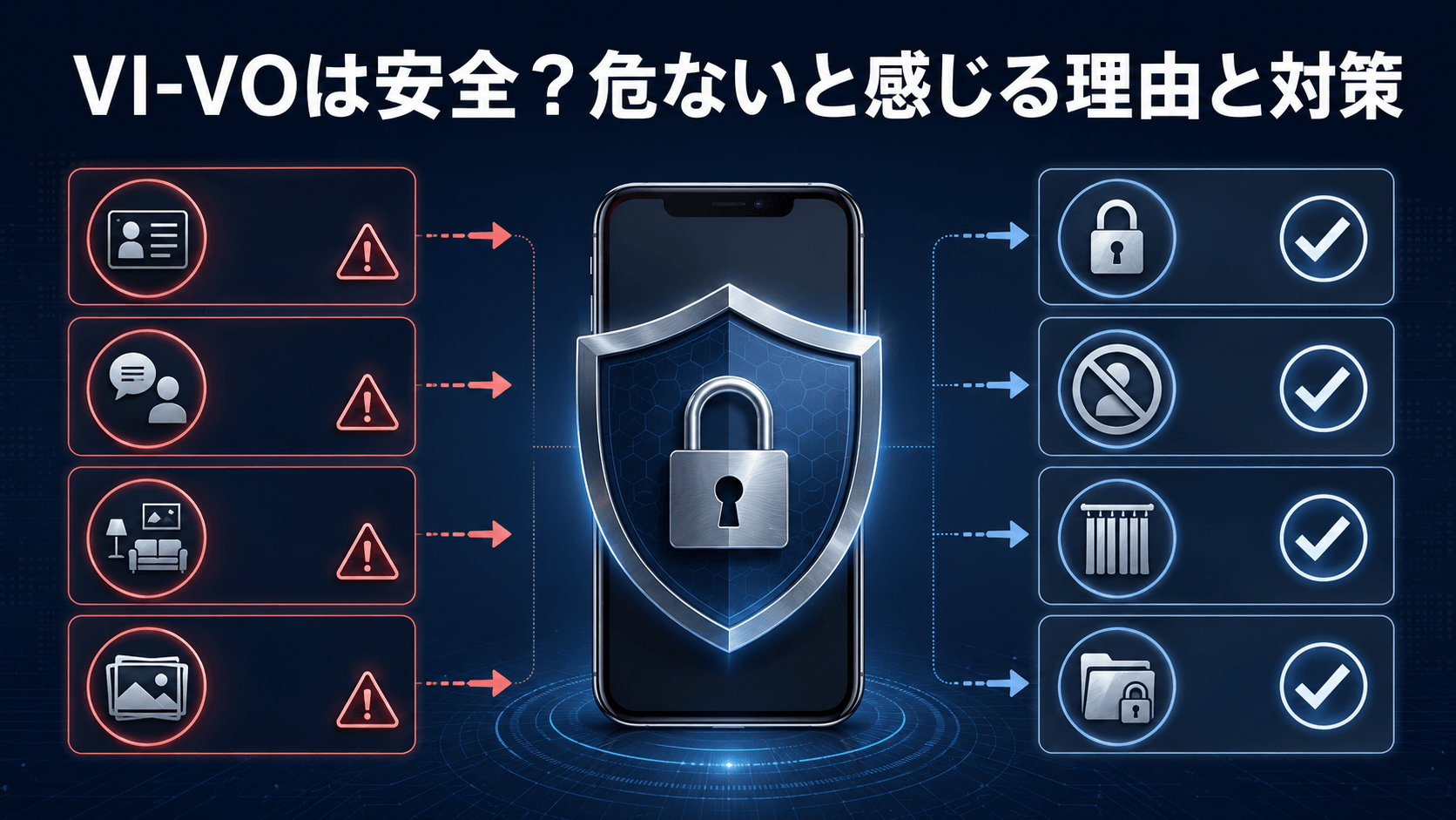 VI-VOで働く際の安全性と身バレなどへの対策