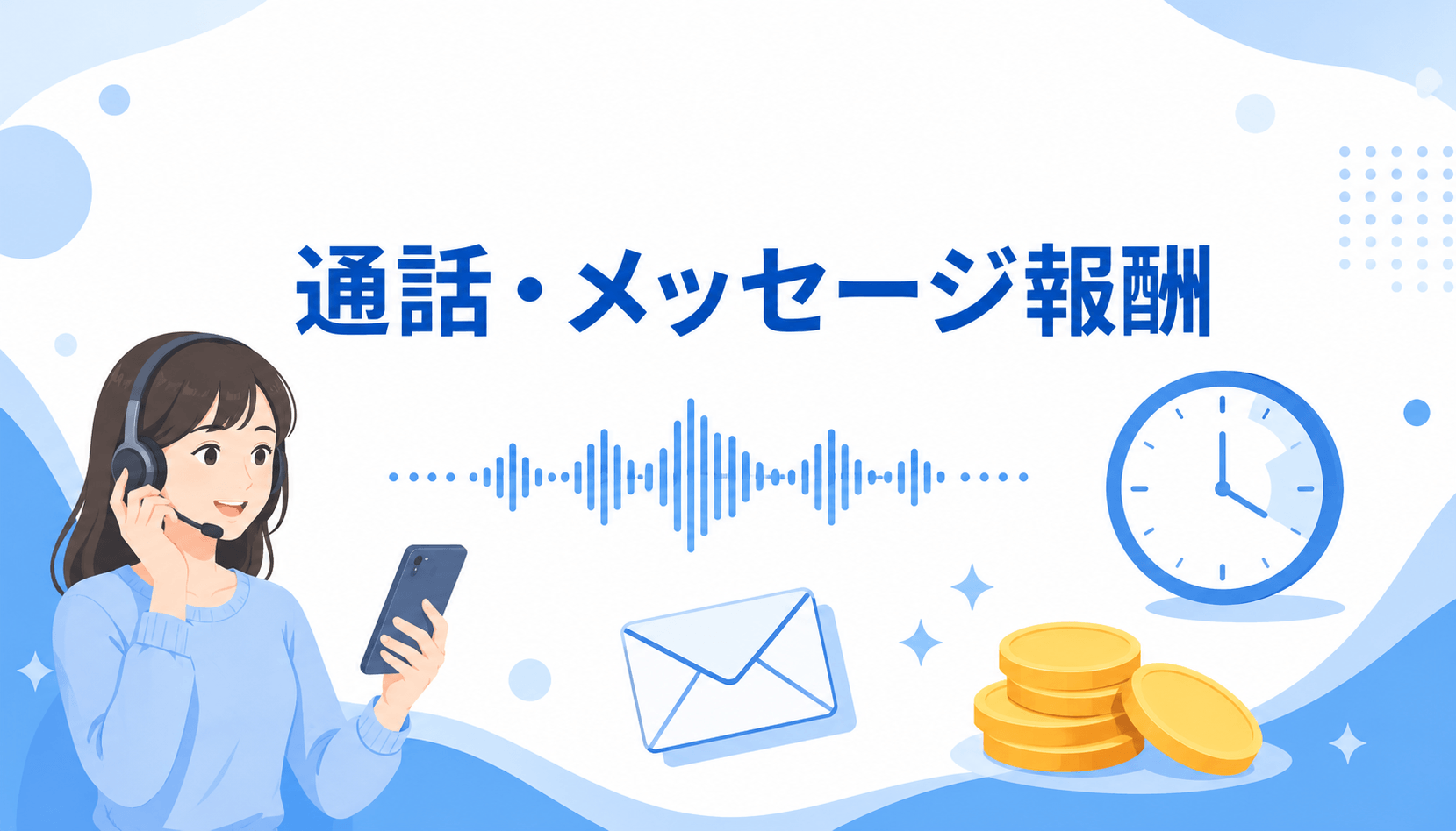Voifullの通話やメッセージによる報酬の仕組み